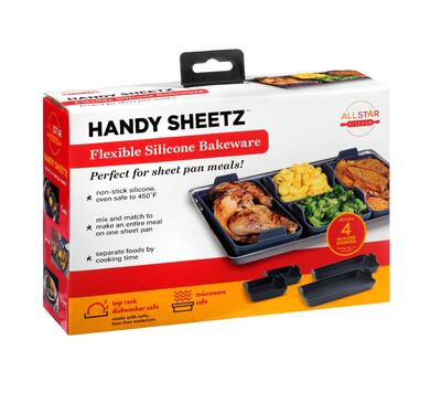 Handy Sheetz Flexible Silicone Bakeware Set 4 pieces