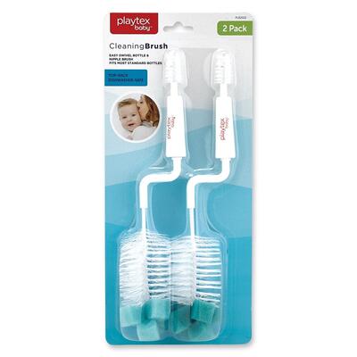 Playtex Baby Swivel Cleaning Bottle Brush 2 count