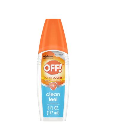 Off Insect Repellent Clean Feel 6fl oz 177ml