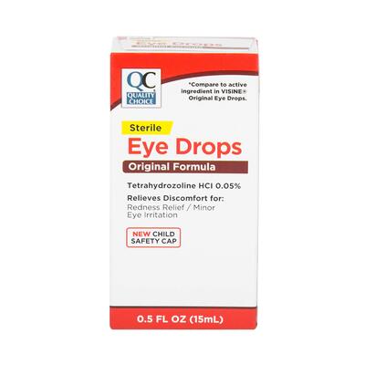 QC Sterile Eye Drops Original Formula 0.5oz