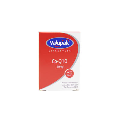 Valupak Co-Q10 30mg 30ct