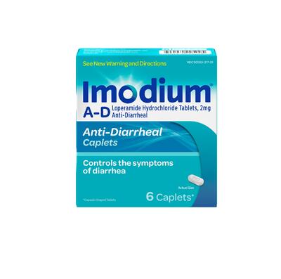 Imodium Anti Diarrhea  Caplet 6's