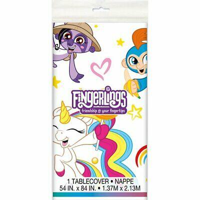 Plastic Tablecover Fingerlings 54x84