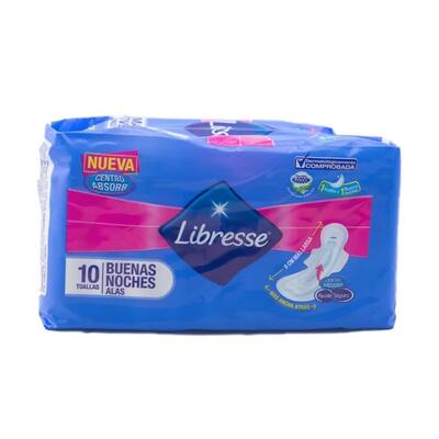 Libresse Maxi Pads Overnight 10ct