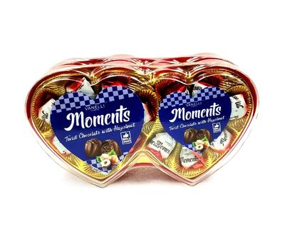 Moments Twin Heart Milky With Hazelnut Cream