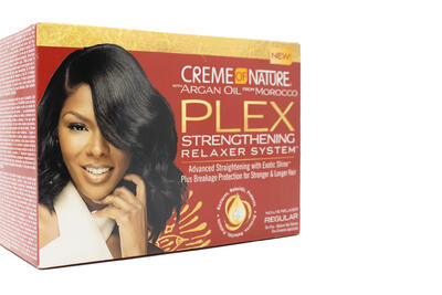 Crème of Nature Argan Oil Plex Hair Relaxer Regular