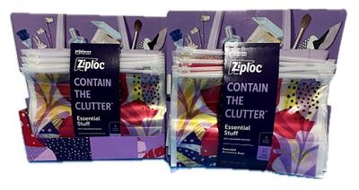 Ziploc Fun Stuff Reusable Accessory Bags 5ct