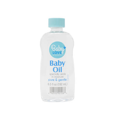 Personal Care Moisturizing Baby Oil Pure and Gentle 6.5 fl oz