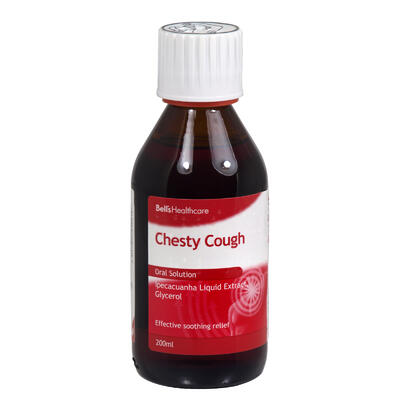 Bells Chesty Cough Comp Mix Glycerin Lemon 200ml