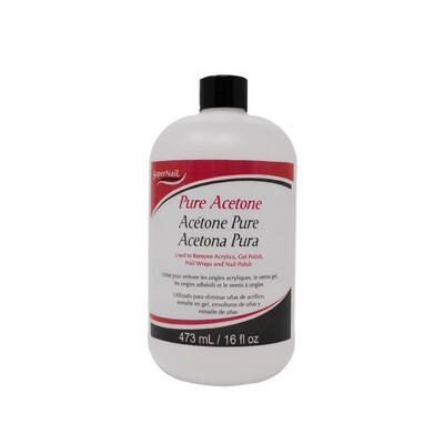 Super Nail Pure Acetone 16oz
