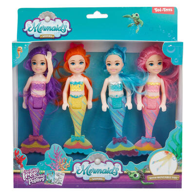 Mermaid Set 4pcs