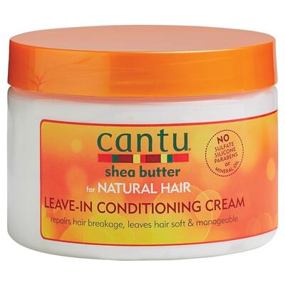 Cantu Shea Butter for Natural Hair Leave-In Conditioning Cream 12 oz