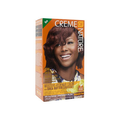 Creme Of Nature  Hair Color Red Hot Burgundy #30