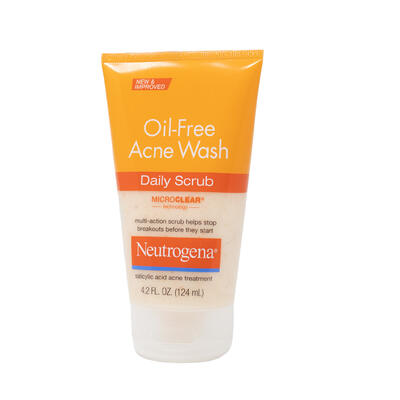 Neutrogena  Oil Free Acne Wash Daily Scrub 4.20 fl oz