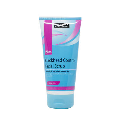 Beauty Formulas Blackhead Control Facial Scrub 150ml