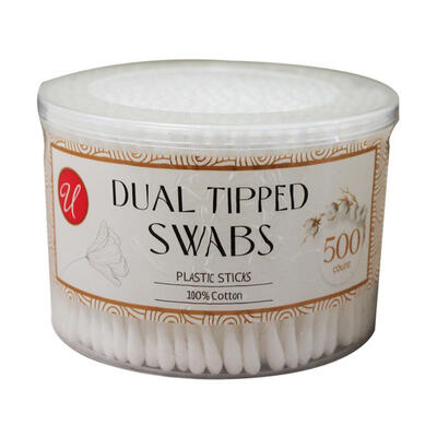 U Dual Tipped Swabs 500ct