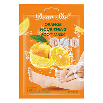 Orange Nourishing Foot Mask 1pk