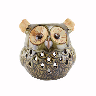 DNR Oil Burner  Owl Dark Green Sand