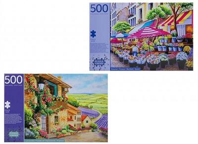 Puzzle Scenery Assorted 500pc