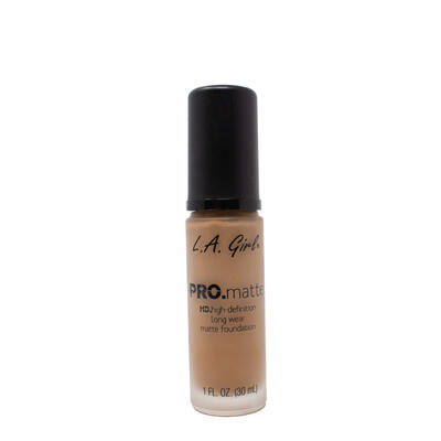 LA Girl Pro Matte Foundation  Nutmeg 1 fl oz