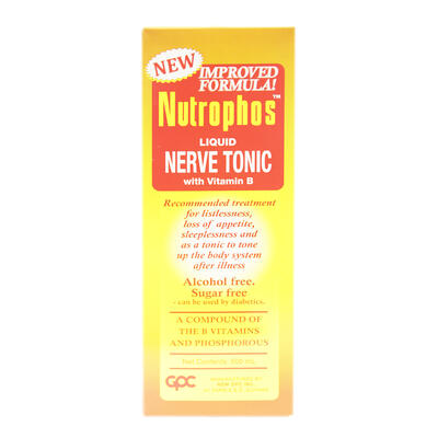 Nutrophus Liquid Nerve Tonic 500ml