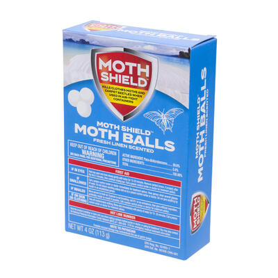 Moth Shield Moth Balls Fresh Linen 4oz