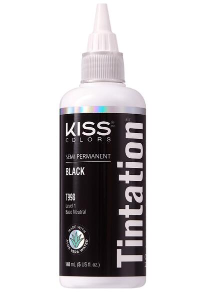 Kiss Colors Tintation Semi-Permanent Black 5oz