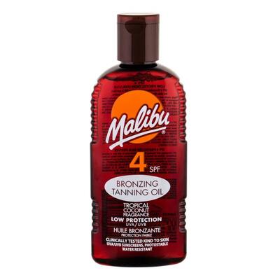 Malibu Bronzing Tanning Tan Oil  4 SPF 200 ml