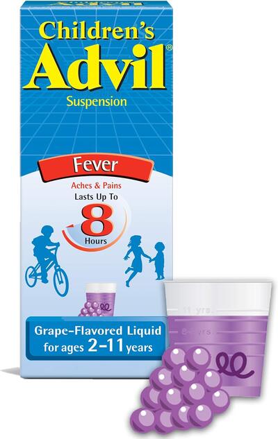 Children's Advil Grape Suspension 120ml