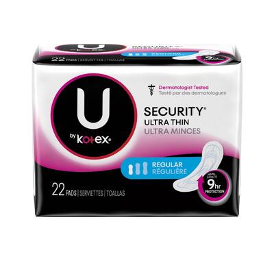 KOTEX ULTRA THIN PADS 22'S