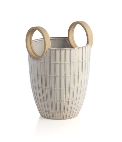White Avila Vase