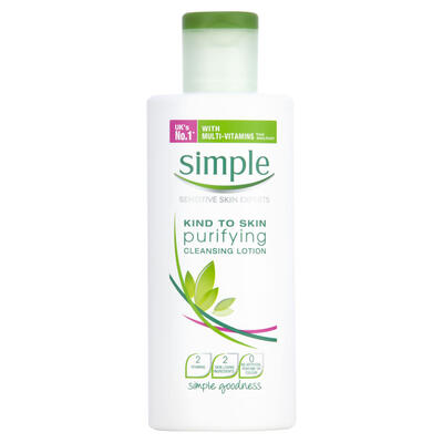 Simple Kind To Skin Purifying Cleansing Lotion 200ml