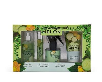 Scenabella Cucumber Melon 4pc Gift Set