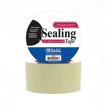 Bazic Super Clear Packing Tape