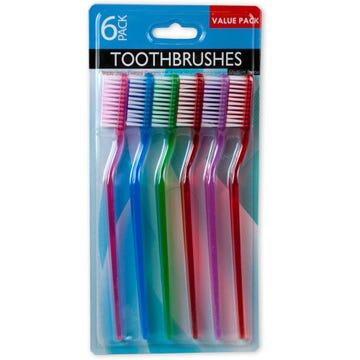 Value Pack Toothbrush Medium 6 count