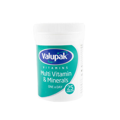 Valupak Multi Vitamin and Minerals 25ct