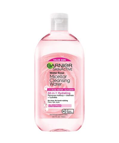 Garnier SkinActive Micellar Cleansing Water Rose Water 23.7oz