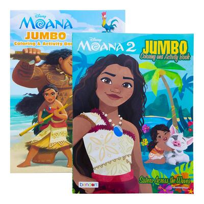 Moana Activity & Coloring Book