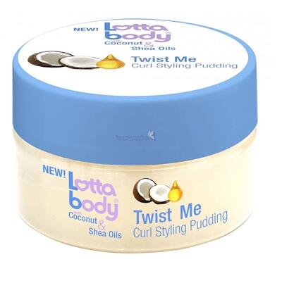 Lotta Body Twist Me Curl Styling Pudding Coconut & Shea Oils 7oz