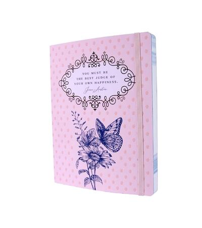 Jane Austen Best Judge Of Your Own Happiness Softcover Notebook 1 count