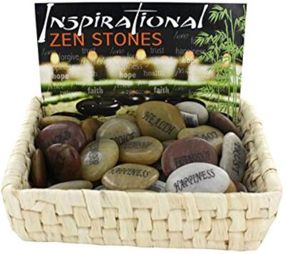 Inspirational Zen Stones 1 count