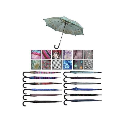 Clicks Auto Open Fashion Print Umbrella 1 count