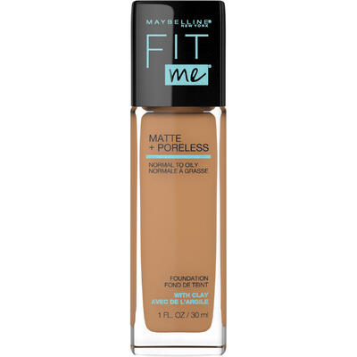 Maybelline Fit Me! Matte + Poreless Foundation Golden Caramel 1 oz