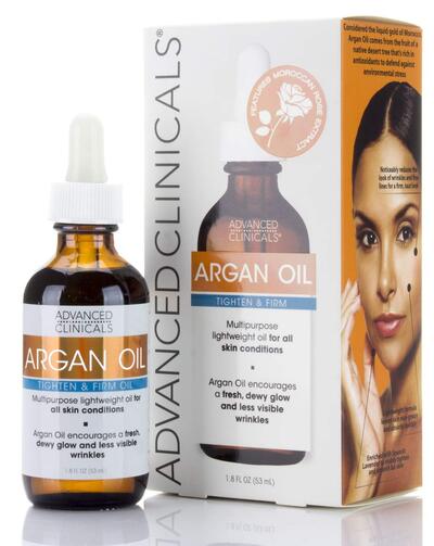 Advanced Clinicals Luxury Pure Argan Oil Tighten & Firm 1.8 oz