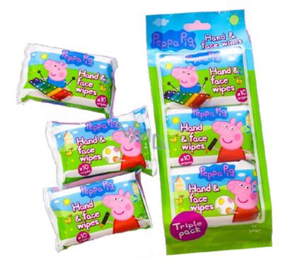 Peppa Pig Hand & Face Wipes 10pk