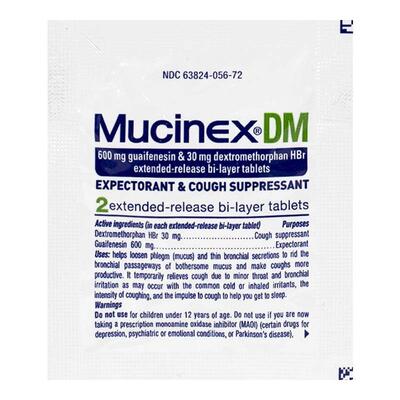 Mucinex DM Expectorant Tablets