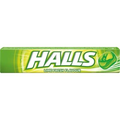 Halls Flavoured Candy Lime Fresh 9 count