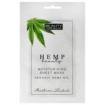 Beauty Formulas Moisturizing Mask Organic Hemp Oil