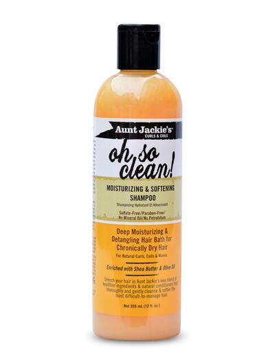 Aunt Jackie's Oh So Clean Moisturizing & Softening Shampoo  12 fl oz