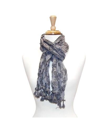 Fleur De Lis Scarf Asst